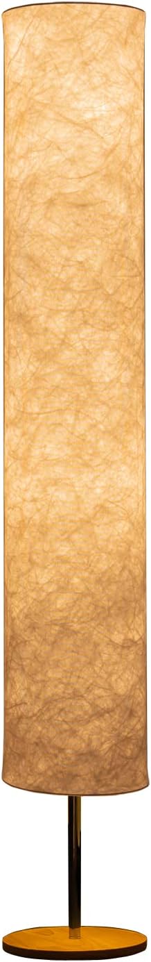 Slim Cylinder Tyvek Shade Modern Floor Lamp