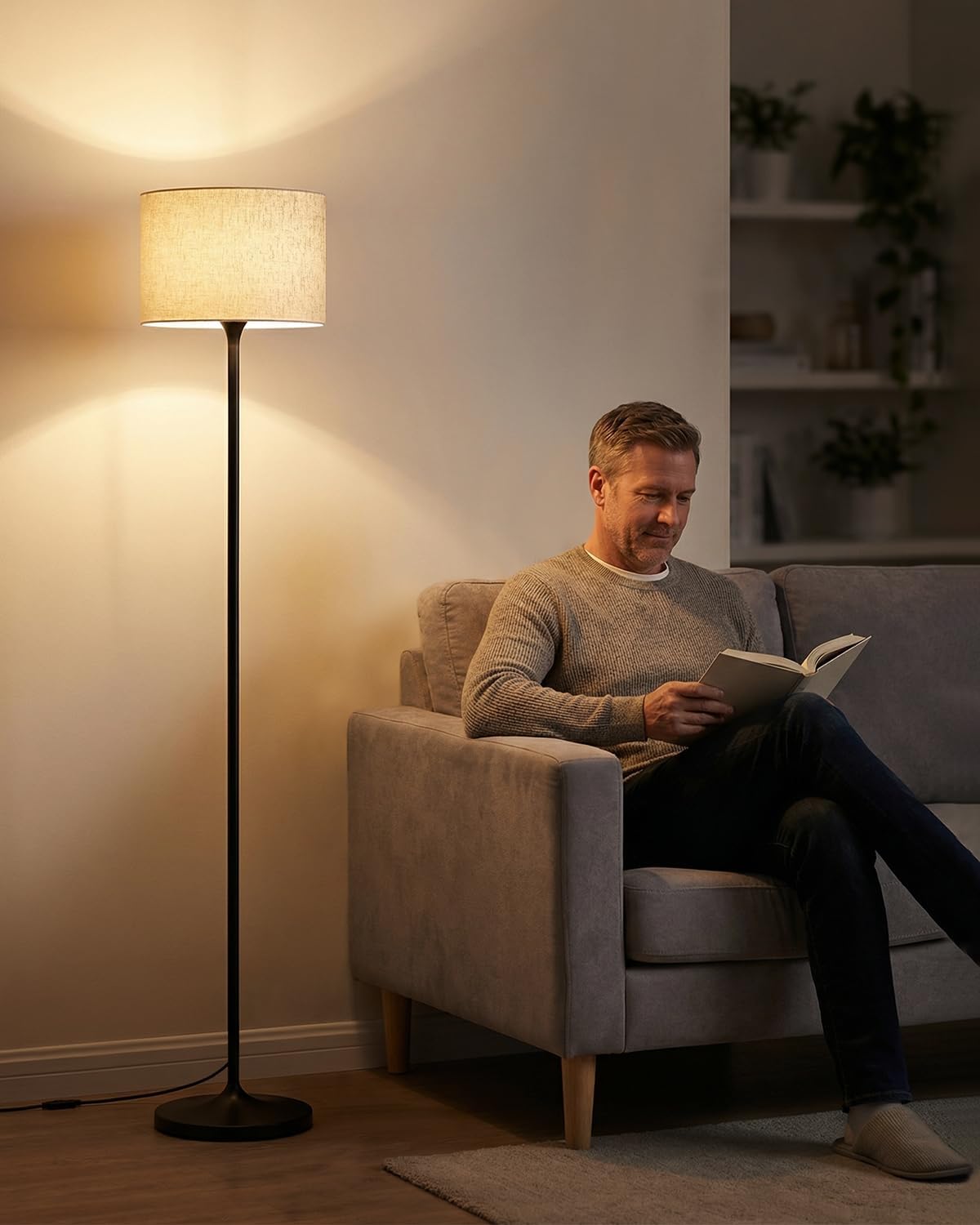 Eye-Care Dimmable Remote Honeywell Floor Lamp