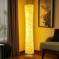3 Color Remote Tyvek Fabric Simple Floor Lamp