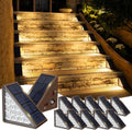 Warm Brown IP67 Solar Waterproof Step Lights