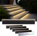 Aluminum High Bright LED Solar Step Lights